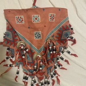 Boho neck scarf